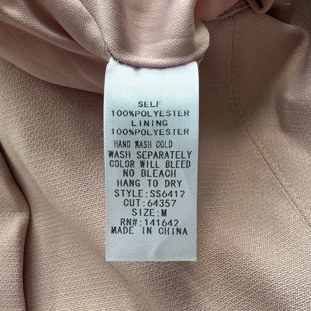 She and Sky Misty Pink Mini Skirt Size Medium - Picture 5 of 7